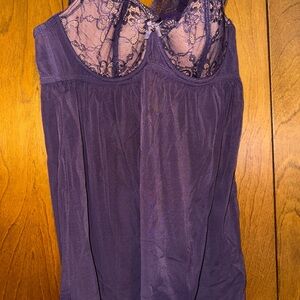 Adore Me Deep Purple Lace Lingerie